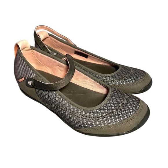 Teva Mary Jane Niyama Flats Sz 6 - Picture 1 of 11